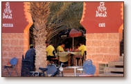 Cafe-Restaurant-Pizzeria Dakar,Erfoud . Website Design and Photography by Gomarnad Maroc